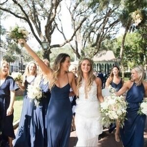 Show me your Mumu Hacienda Navy Dress XS